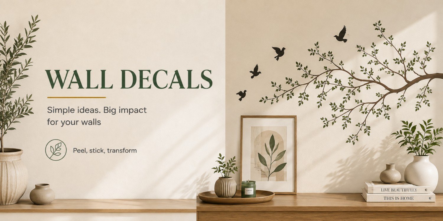 Premium Wallpapers and Murals Banner